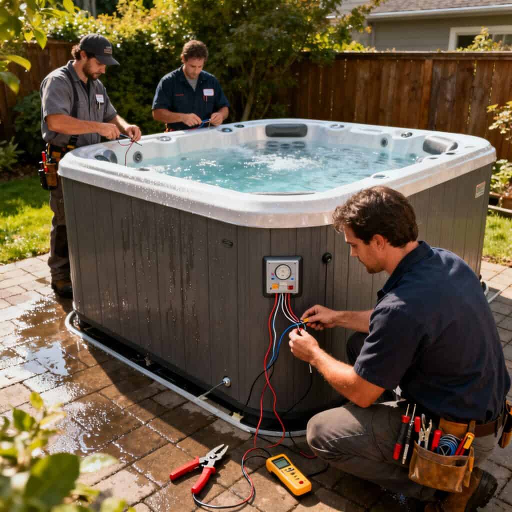 Hot Tub Installation in Portland