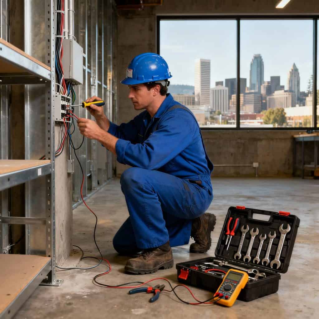 Warehousing Electrician in Portland