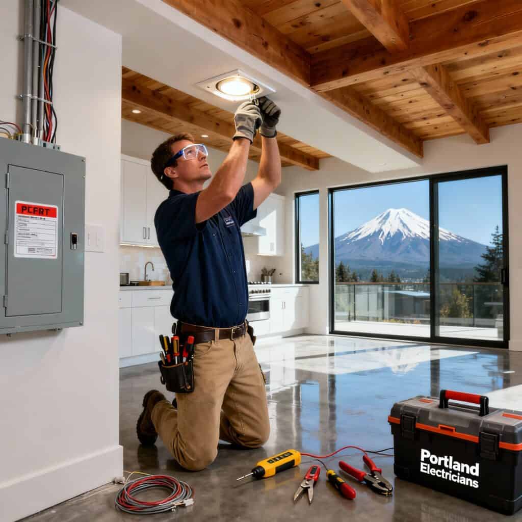 residential electrician services in Portland
